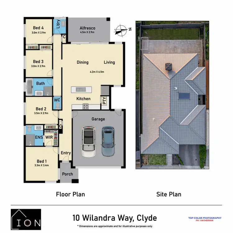 Floorplan of Homely house listing, 10 Wilandra Way, Clyde VIC 3978