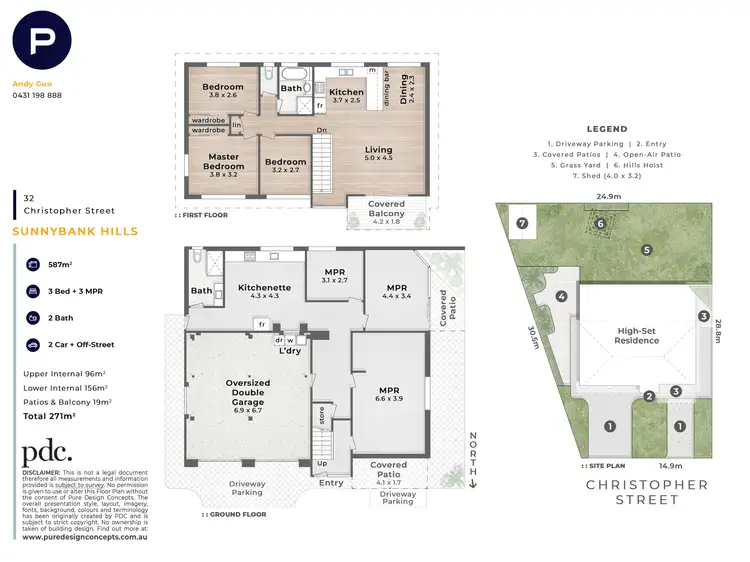 Floorplan of Homely house listing, 32 Christopher Street, Sunnybank Hills QLD 4109