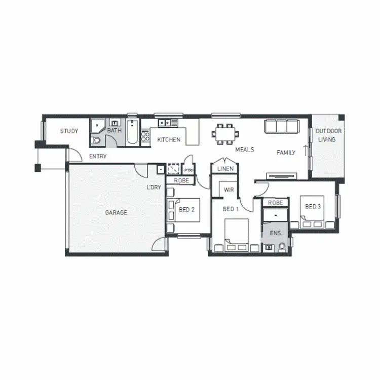 Floorplan of Homely house listing, 99 Creekwood Circuit, Spring Mountain QLD 4300