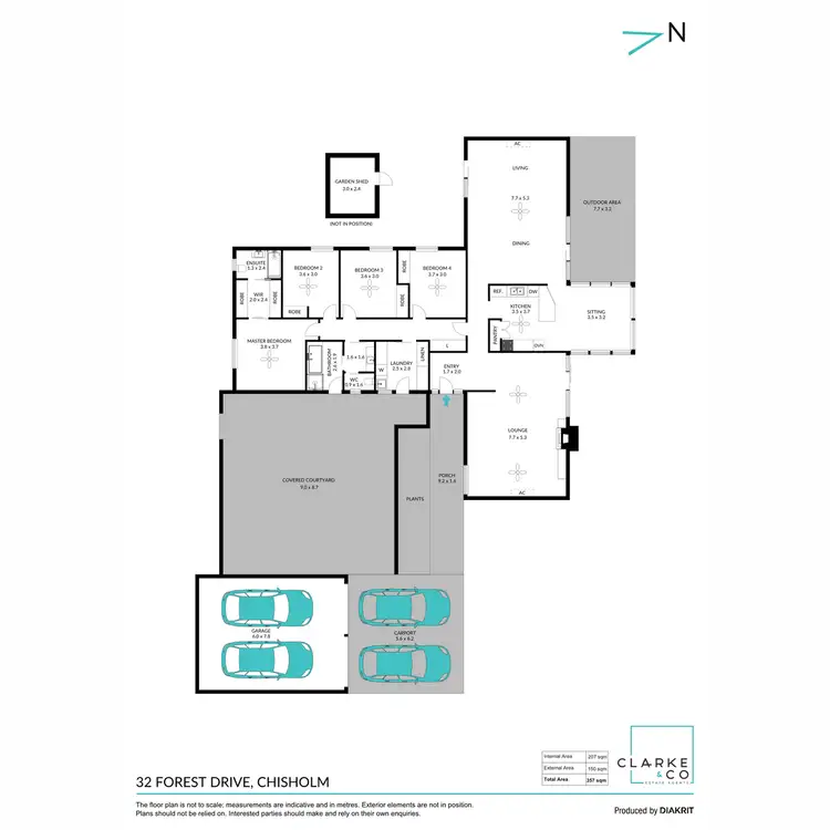 Floorplan of Homely rural property listing, 32 Forest Drive, Chisholm NSW 2322