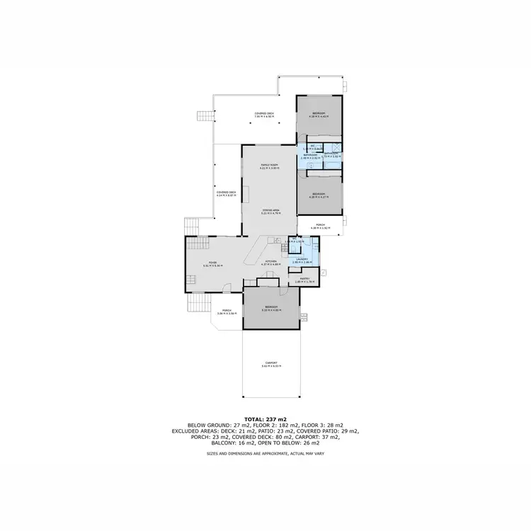 Floorplan of Homely rural property listing, 275 Yackandandah Road, Yackandandah VIC 3749