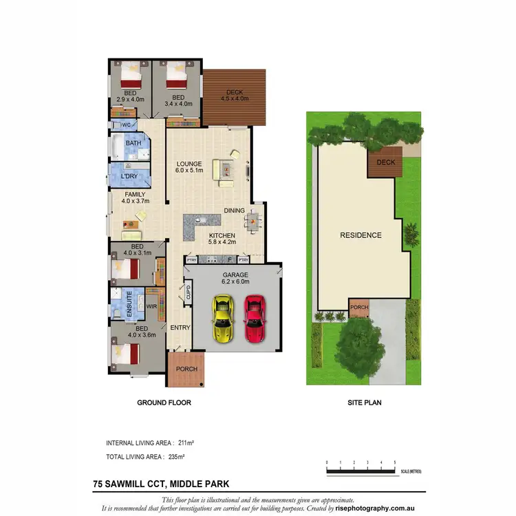 Floorplan of Homely house listing, 75 Sawmill Circuit, Riverhills QLD 4074