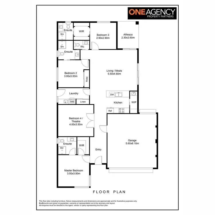 Floorplan of Homely house listing, 11 Dover Street, Truganina VIC 3029