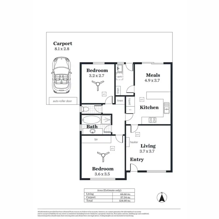 Floorplan of Homely house listing, 2/200 Payneham Road, Evandale SA 5069