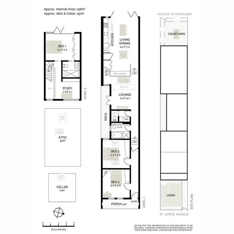 Floorplan of Homely terrace listing, 6 Saint James Avenue, Glebe NSW 2037