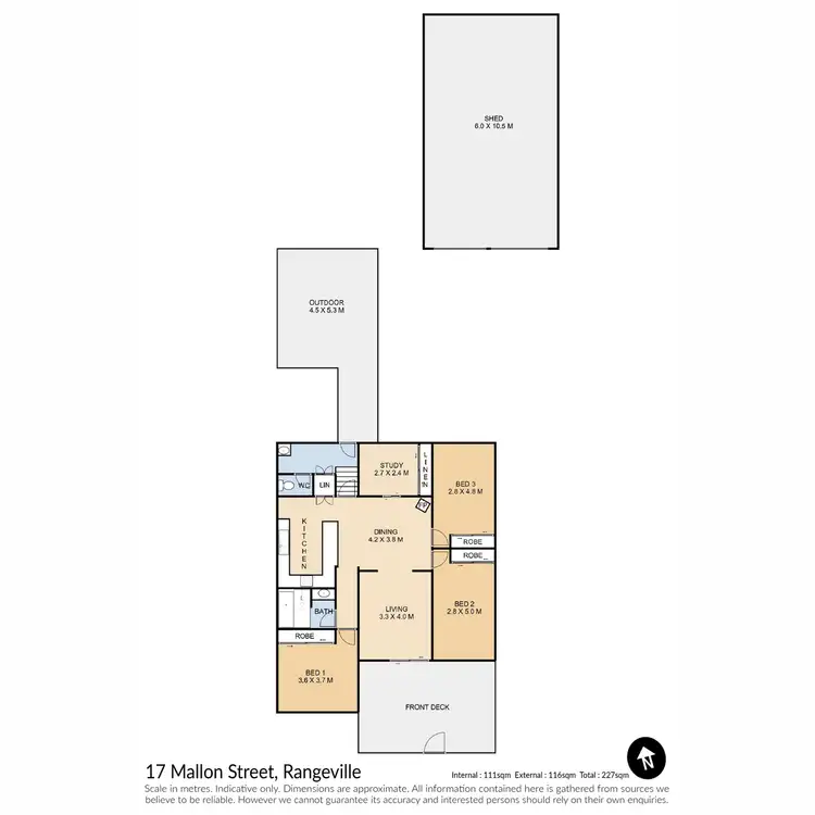 Floorplan of Homely house listing, 17 Mallon Street, Rangeville QLD 4350