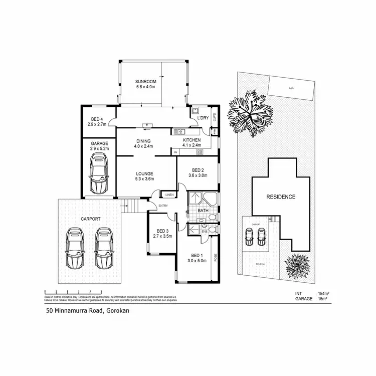 Floorplan of Homely house listing, 50 Minnamurra Road, Gorokan NSW 2263