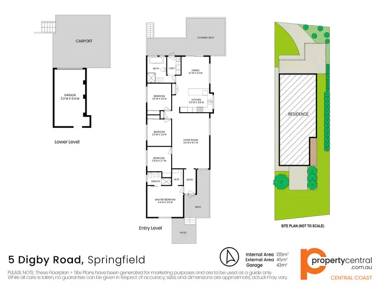Floorplan of Homely house listing, 5 Digby Road, Springfield NSW 2250