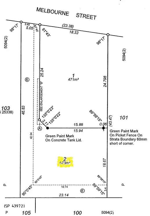 Floorplan of Homely land listing, LOT 2, 25 Melbourne Street, St James WA 6102