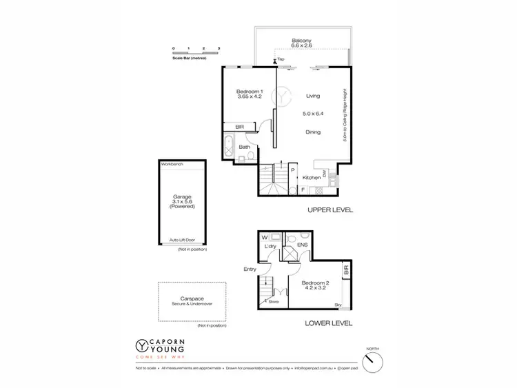 Floorplan of Homely townhouse listing, 22/1 Norfolk Street, Fremantle WA 6160