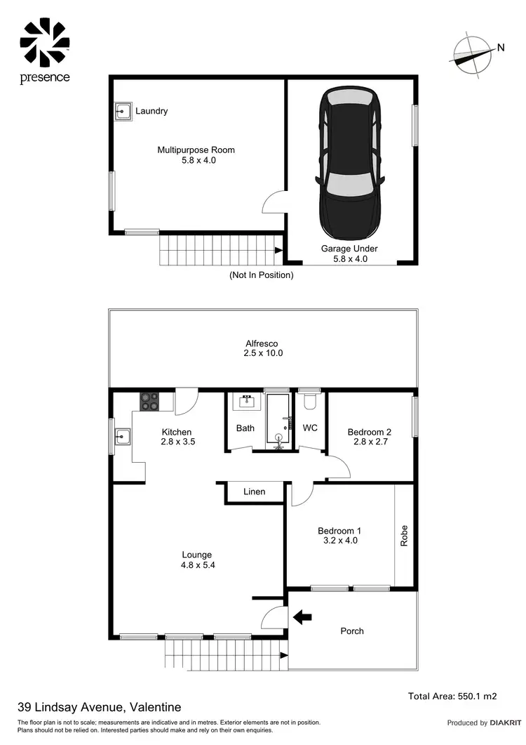 Floorplan of Homely house listing, 39 Lindsay Avenue, Valentine NSW 2280