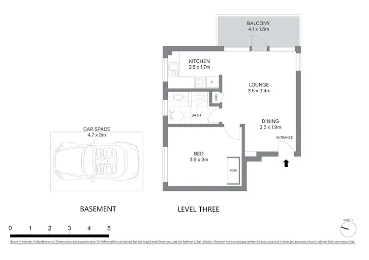 Floorplan of Homely apartment listing, 12/16 Mckye Street, Waverton NSW 2060