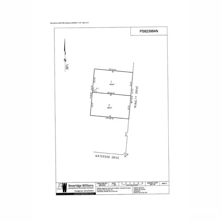Floorplan of Homely land listing, 35 McNulty Drive, Traralgon VIC 3844