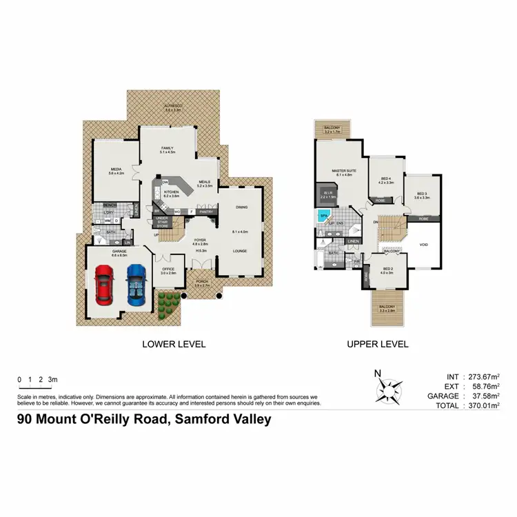 Floorplan of Homely house listing, 90 Mount O'Reilly Road, Samford Valley QLD 4520