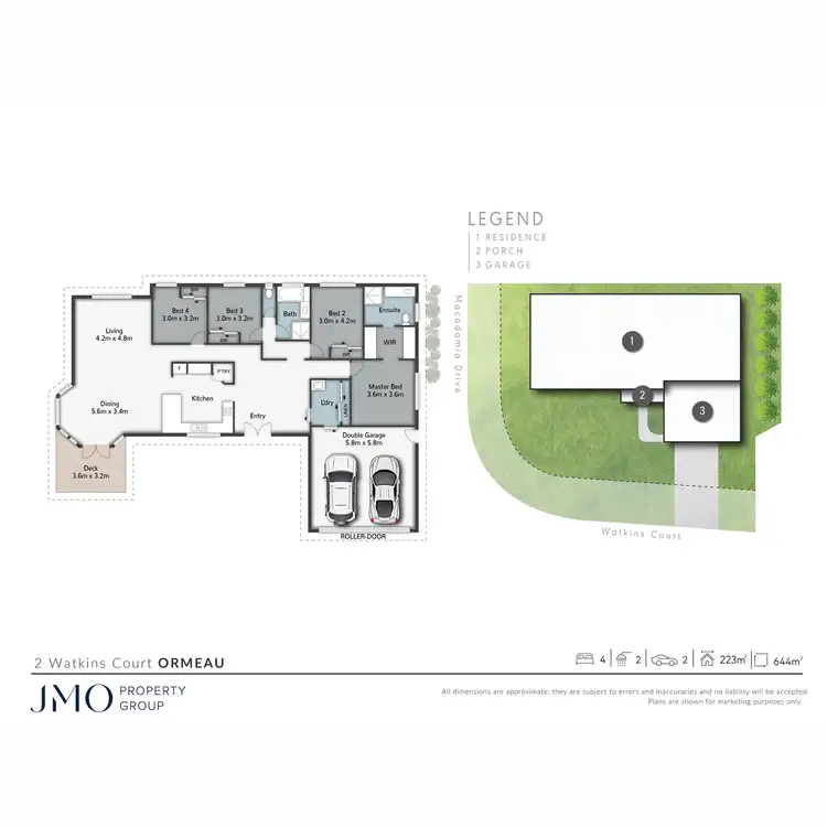Floorplan of Homely house listing, 2 Watkins Court, Ormeau QLD 4208