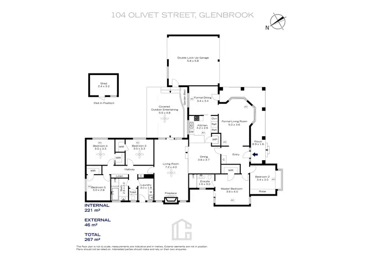 Floorplan of Homely house listing, 104 Olivet Street, Glenbrook NSW 2773
