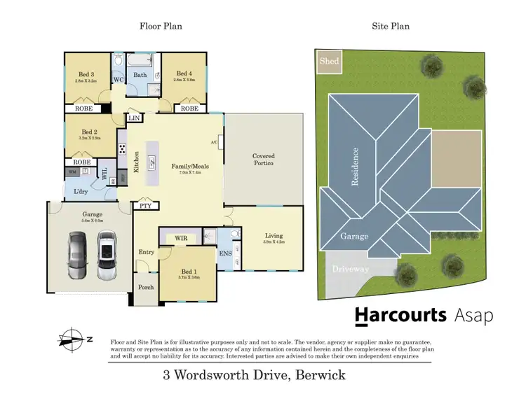 Floorplan of Homely house listing, 3 Wordsworth Drive, Berwick VIC 3806