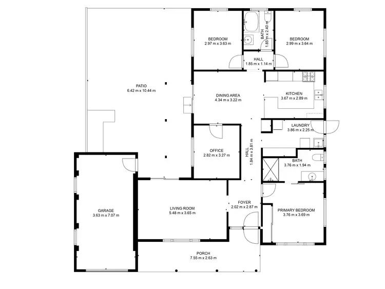 Floorplan of Homely house listing, 23 Miles Street, Kepnock QLD 4670