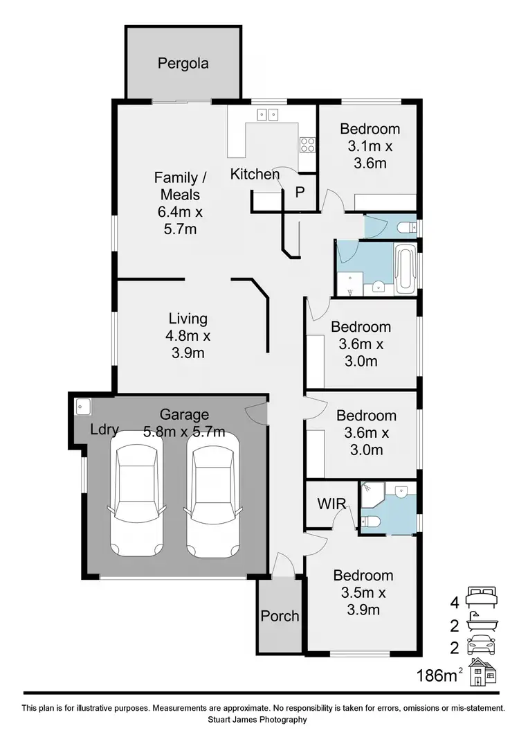 Floorplan of Homely house listing, 22 Apsley Crescent, Parkinson QLD 4115