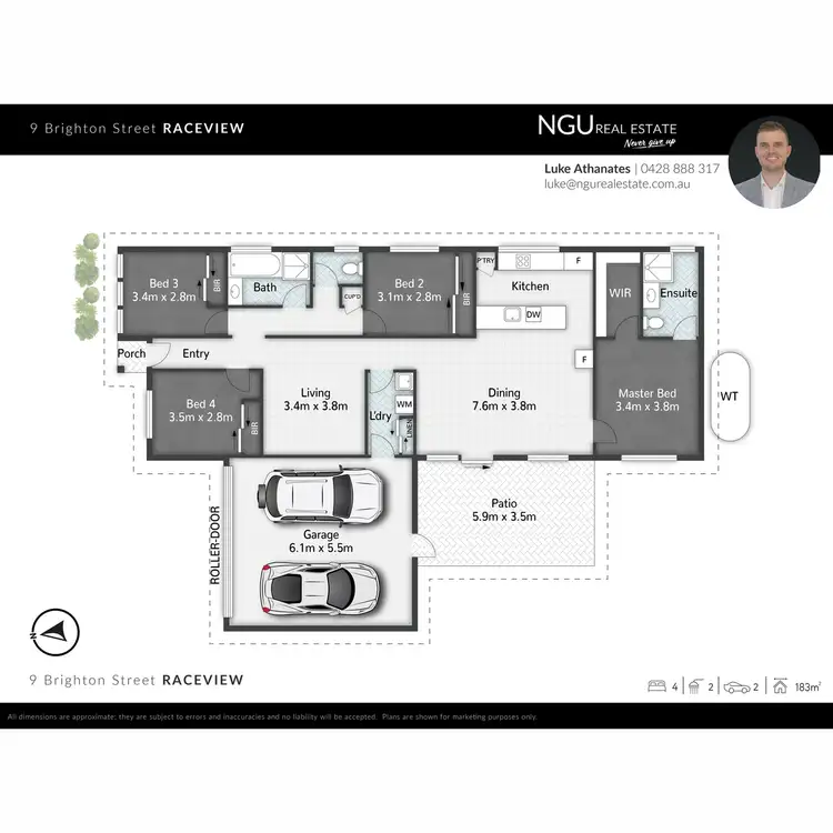 Floorplan of Homely house listing, 9 Brighton Street, Raceview QLD 4305