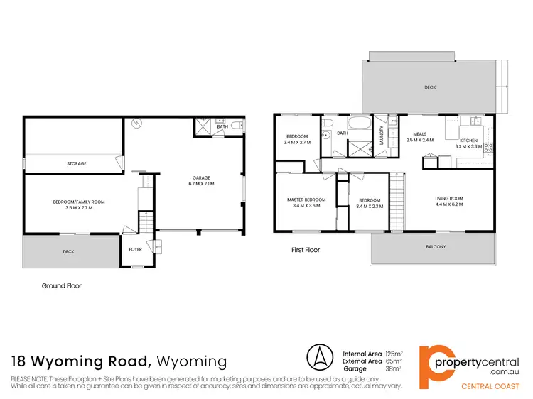Floorplan of Homely house listing, 18 Wyoming Road, Wyoming NSW 2250