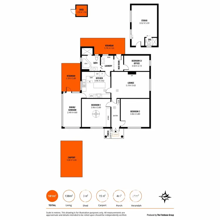 Floorplan of Homely house listing, 85 Waratah Street, Seacliff SA 5049