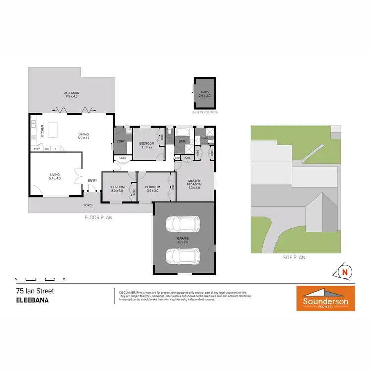 Floorplan of Homely house listing, 75 Ian Street, Eleebana NSW 2282