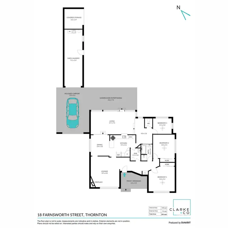 Floorplan of Homely house listing, 18 Farnsworth Street, Thornton NSW 2322