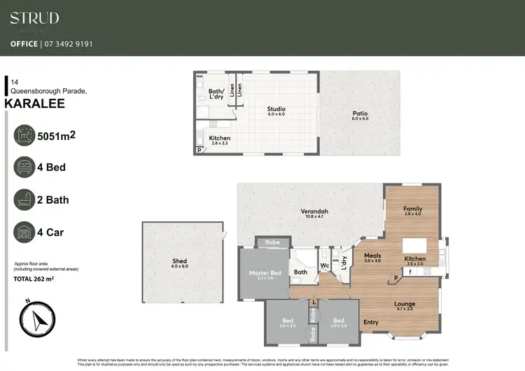 Floorplan of Homely house listing, 14 Queensborough Parade, Karalee QLD 4306