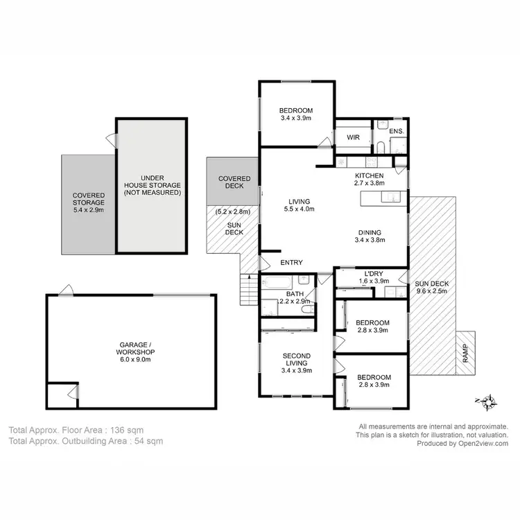 Floorplan of Homely house listing, 2 Lewis Drive, Old Beach TAS 7017