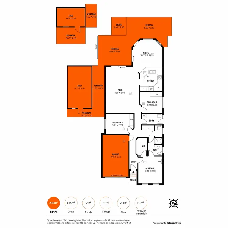 Floorplan of Homely house listing, 6A Thistle Avenue, Klemzig SA 5087