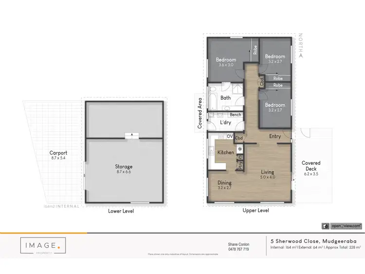 Floorplan of Homely house listing, 5 Sherwood Close, Mudgeeraba QLD 4213