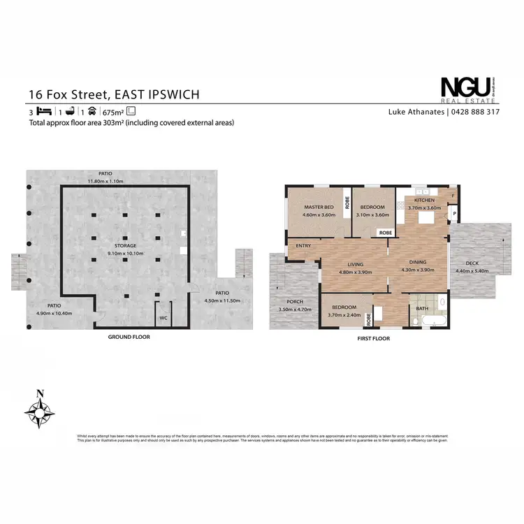 Floorplan of Homely house listing, 16 Fox Street, East Ipswich QLD 4305