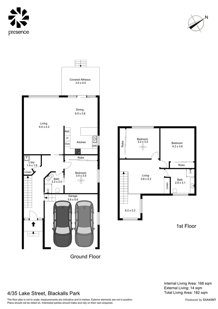 Floorplan of Homely townhouse listing, 4/35 Lake Street, Blackalls Park NSW 2283
