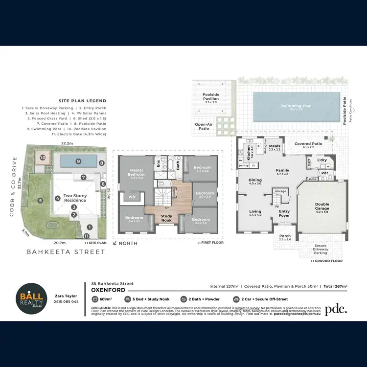 Floorplan of Homely house listing, 35 Bahkeeta Street, Oxenford QLD 4210