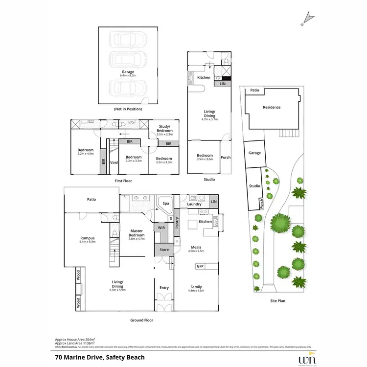 Floorplan of Homely house listing, 70 Marine Drive, Safety Beach VIC 3936