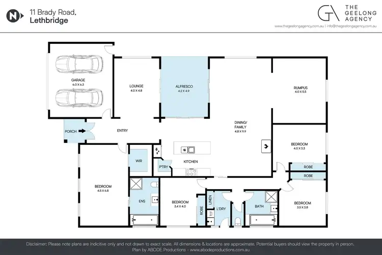 Floorplan of Homely rural property listing, 11 Brady Road, Lethbridge VIC 3332