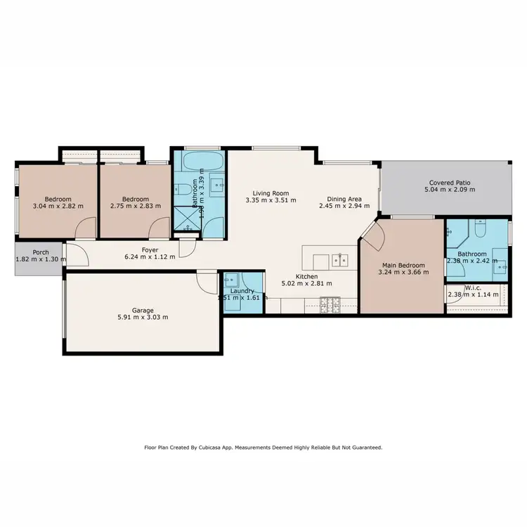 Floorplan of Homely block of units listing, 1 & 2/18 Elm Street, Gunnedah NSW 2380