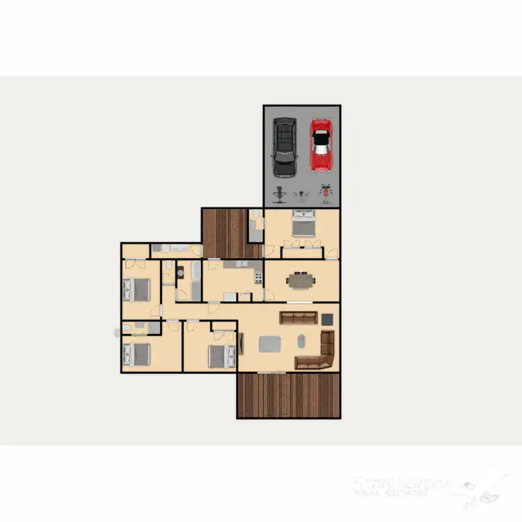 Floorplan of Homely house listing, 122 Glenlyon Drive, Stanthorpe QLD 4380