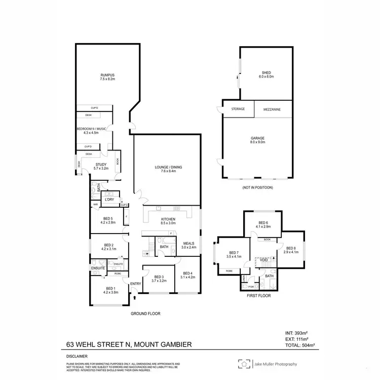 Floorplan of Homely house listing, 63 Wehl Street North, Mount Gambier SA 5290
