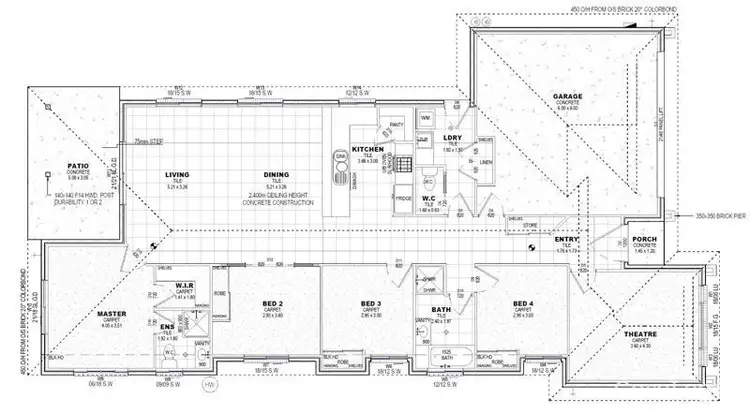 Floorplan of Homely house listing, 5 Petecost Close, Glen Eden QLD 4680