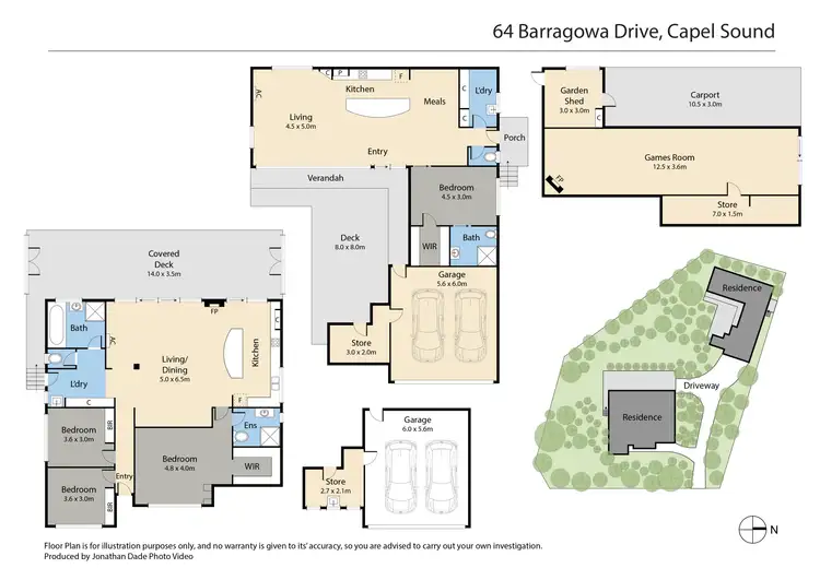 Floorplan of Homely house listing, 64 Barragowa Drive, Capel Sound VIC 3940