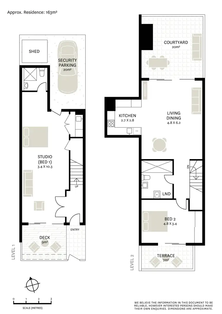 Floorplan of Homely apartment listing, 3 & 3A/52-60 Renwick Street, Redfern NSW 2016
