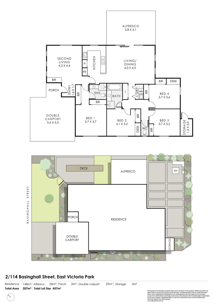 Floorplan of Homely house listing, 2/114 Basinghall Street, East Victoria Park WA 6101