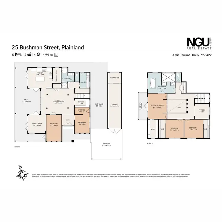 Floorplan of Homely house listing, 25 Bushman Street, Plainland QLD 4341