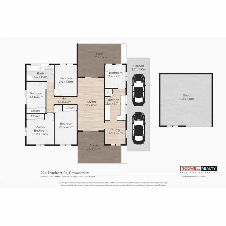 Floorplan of Homely house listing, 22A Duckett Street, Beaudesert QLD 4285
