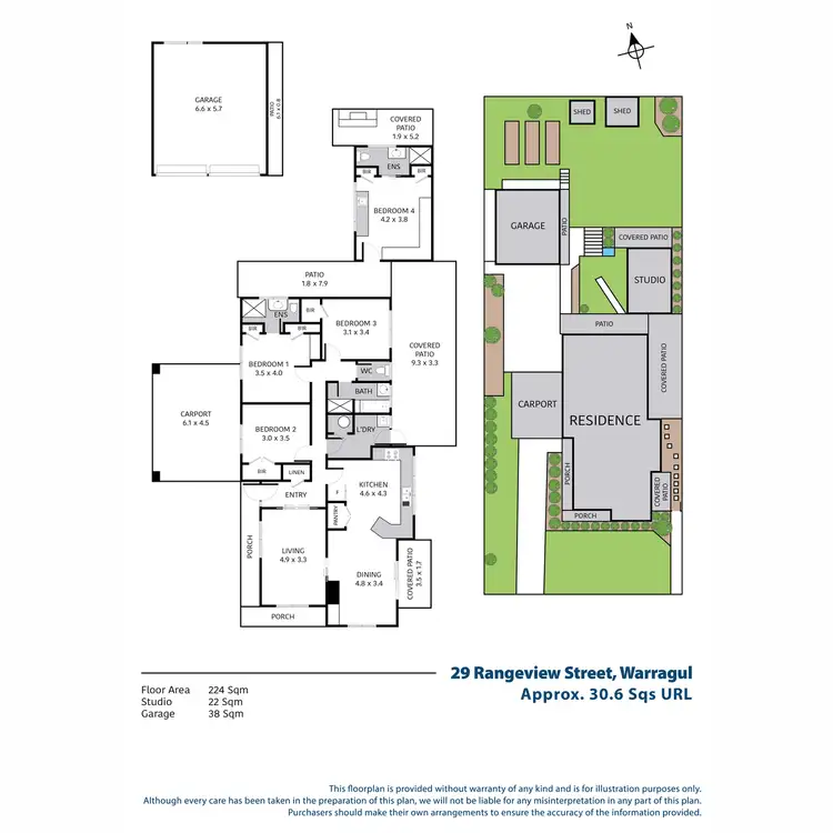 Floorplan of Homely house listing, 29 Rangeview Street, Warragul VIC 3820