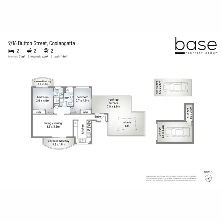Floorplan of Homely apartment listing, 9/16 Dutton Street, Coolangatta QLD 4225