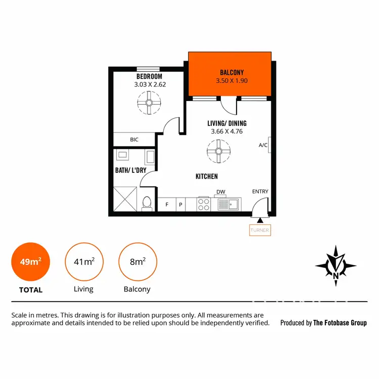 Floorplan of Homely apartment listing, 601/22 Ifould Street, Adelaide SA 5000