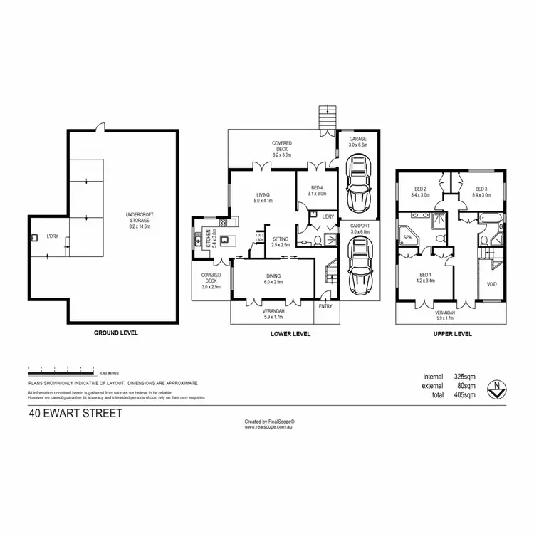 Floorplan of Homely house listing, 40 Ewart Street, Paddington QLD 4064